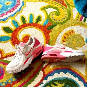 Nike pink air maxes.